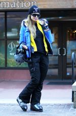 PARIS HILTON Hits the Aspen Slopes on Ajax Mountain