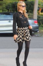 PARIS HILTON Shopping at Barneys of New York in Beverly Hills