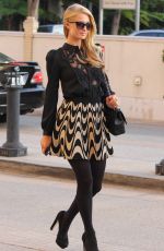 PARIS HILTON Shopping at Barneys of New York in Beverly Hills