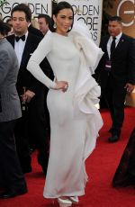 PAULA PATTON at 71st Annual Golden Globe Awards