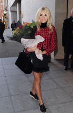 PIXIE LOTT Leaves BBC Radio One Studios in London