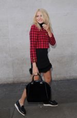 PIXIE LOTT Leaves BBC Radio One Studios in London
