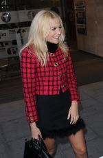 PIXIE LOTT Leaves BBC Radio One Studios in London