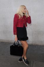 PIXIE LOTT Leaves BBC Radio One Studios in London