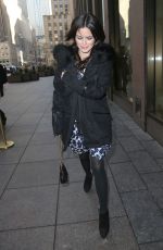 RACHEL BILSON Arrives at SiriusXM Radio in New York