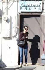 RACHEL BILSON Leaves Practical Props in North Hollywood (01-29-14)