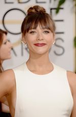 RASHIDA JONES at 71st Annual Golden Globe Awards