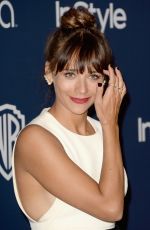 RASHIDA JONES at Instyle and Warner Bros. Golden Globes Afterparty