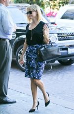 REESE WITHERSPOON Arrives at a Meeting in Brentwood