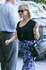 REESE WITHERSPOON Arrives at a Meeting in Brentwood