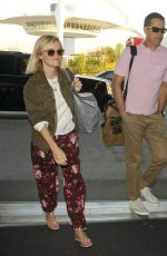 REESE WITHERSPOON at LAX Airport in Los Angeles