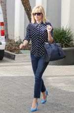 REESE WITHERSPOON Heading to a Meeting in Beverly Hills