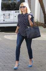 REESE WITHERSPOON Heading to a Meeting in Beverly Hills