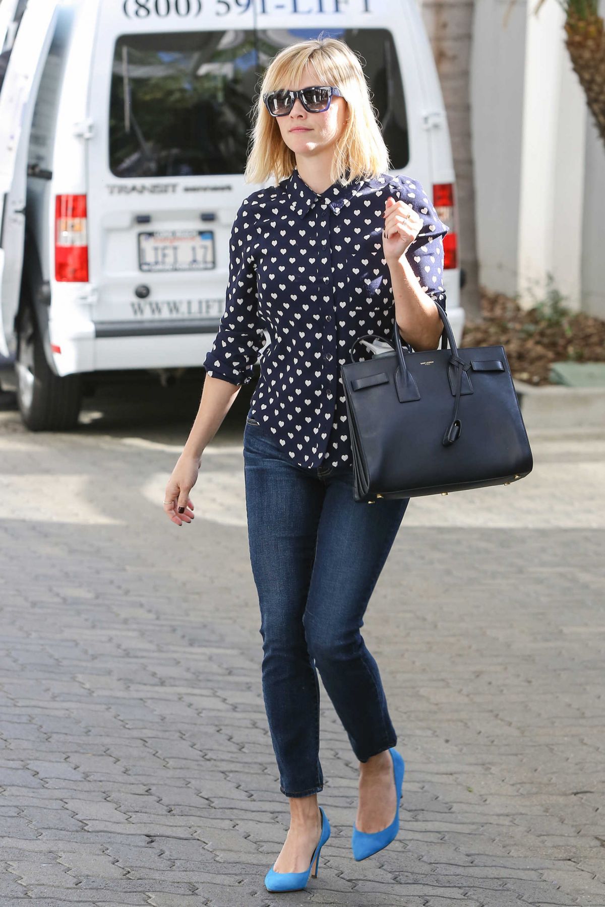 REESE WITHERSPOON Heading to a Meeting in Beverly Hills – HawtCelebs