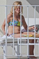 REESE WITHERSPOON in Bikini at Balcony of Her Hotel in Hawaii
