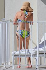 REESE WITHERSPOON in Bikini at Balcony of Her Hotel in Hawaii