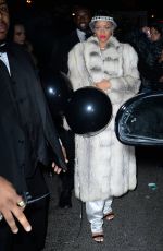 RIHANNA Arrives at the 40/40 Club in New York