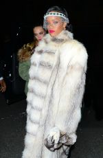 RIHANNA Arrives at the 40/40 Club in New York