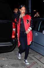 RIHANNA at 1 Oak Nightclub in Los Angeles