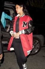 RIHANNA at 1 Oak Nightclub in Los Angeles