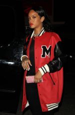 RIHANNA at 1 Oak Nightclub in Los Angeles