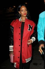 RIHANNA at 1 Oak Nightclub in Los Angeles