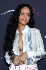 RIHANNA at 2014 Roc Nation Pre-Grammy Brunch in Beverly Hills