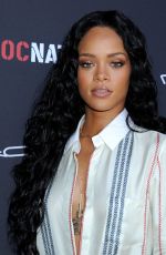 RIHANNA at 2014 Roc Nation Pre-Grammy Brunch in Beverly Hills