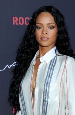RIHANNA at 2014 Roc Nation Pre-Grammy Brunch in Beverly Hills