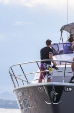 RIHANNA in Bikini at a Yacht in Rio De Janeiro