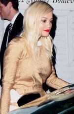 RITA ORA Arrives at Chateau Marmont in Hollywood