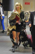 RITA ORA Arrives at LAX Airport in Los Angeles