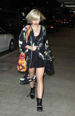 RITA ORA Arrives at LAX Airport in Los Angeles