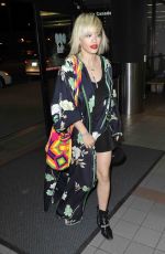 RITA ORA Arrives at LAX Airport in Los Angeles