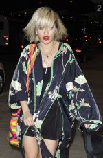 RITA ORA Arrives at LAX Airport in Los Angeles