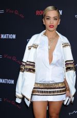 RITA ORA at 2014 Roc Nation Pre-Grammy Brunch in Beverly Hills