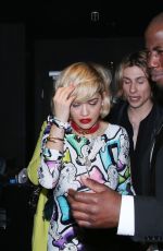 RITA ORA Leaves Chinawhites Club in London