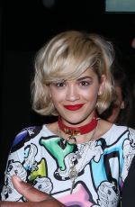 RITA ORA Leaves Chinawhites Club in London