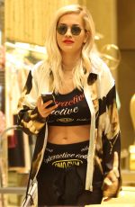 RITA ORA Out Shopping in Beverly Hills