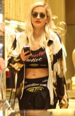 RITA ORA Out Shopping in Beverly Hills