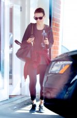 ROONEY MARA Leaves a Gym in Los Angeles