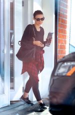 ROONEY MARA Leaves a Gym in Los Angeles