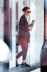 ROONEY MARA Leaves a Gym in Los Angeles