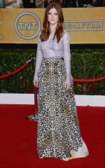 Rose Leslie at 20th Annual Screen Actors Guild Awards in Los Angeles