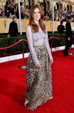 ROSE LESLIE at 2014 SAG Awards in Los Angeles