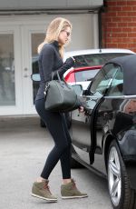 ROSIE HUNTINGTON-WHITELEY Leaves a Gym in Los Angeles