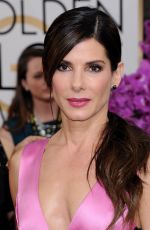 SANDRA BULLOCK at 71st Annual Golden Globe Awards