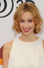 SARAH GADON at The Nut Job Premiere in Los Angeles