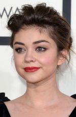 SARAH HYLAND at 2014 Grammy Awards in Los Angeles