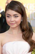 SARAH HYLAND at 2014 SAG Awards in Los Angeles